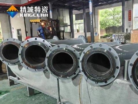 【案例】新疆某多晶硅企业碳化硅陶瓷管路项目