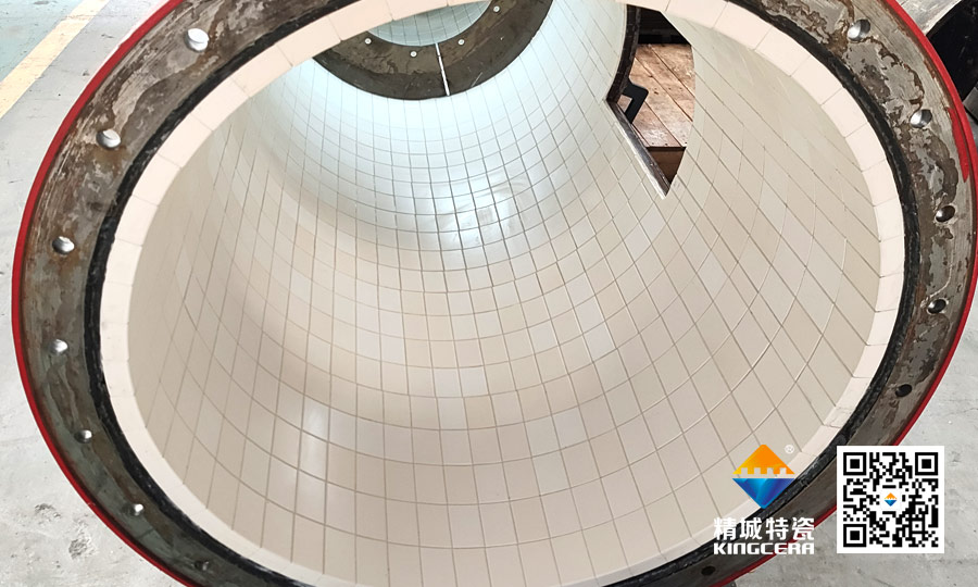 888集团特瓷管路耐磨陶瓷装置