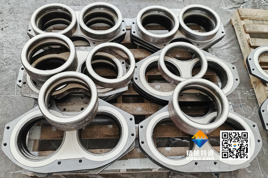 耐磨陶瓷眼镜板-切割环