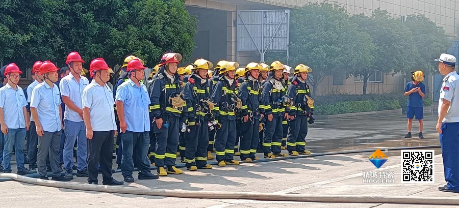 888集团积极共同消防结合演练，共筑安全出产防线