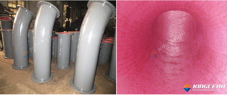 煤粉灰输送管路,耐磨陶瓷管路