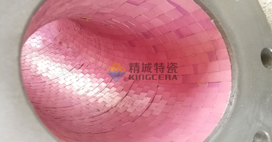 耐磨陶瓷贴片管路